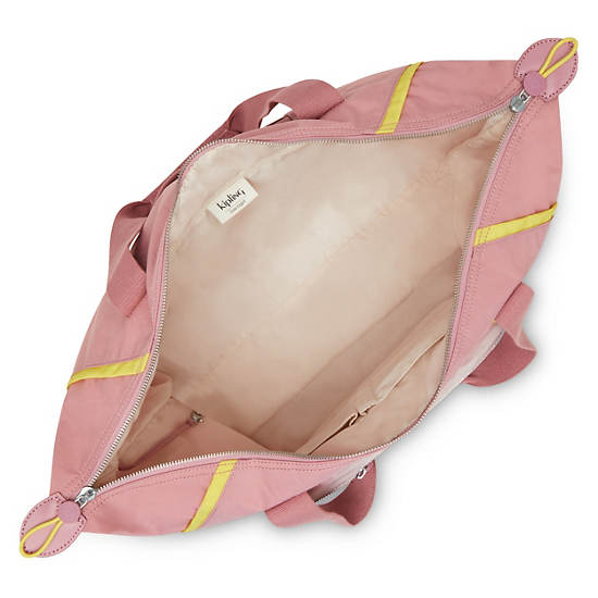 Sac À Main Kipling Art Medium Tote Bag Rose | FR 1924BE